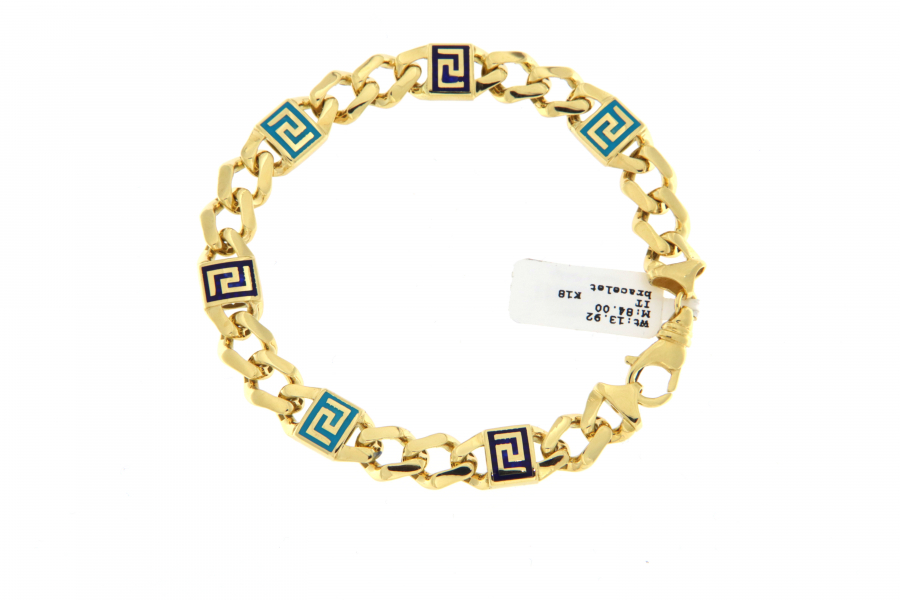 ITALIAN 18K BRACELET 10