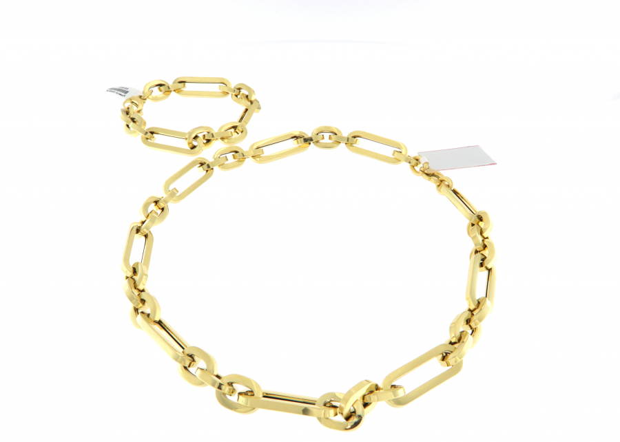 ITALIAN 18K  NECKLACES & BRACELET 