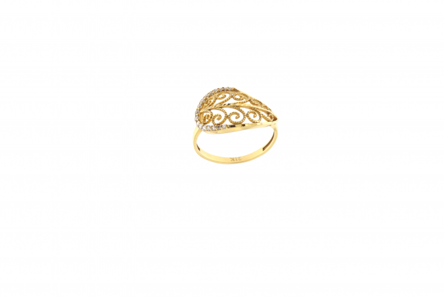 RING  TREE LEAF