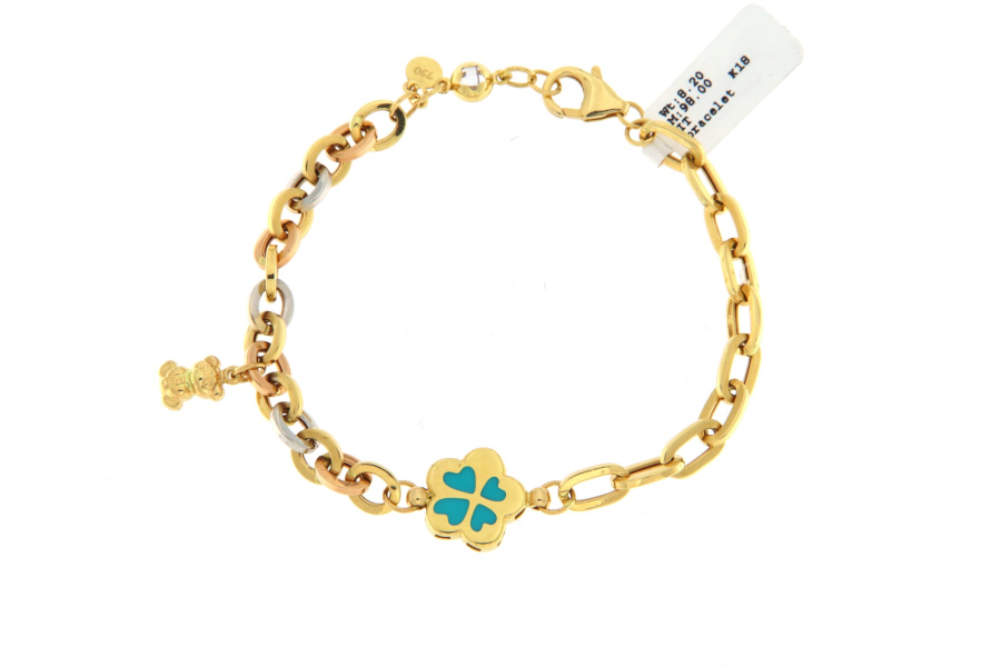 ITALIAN 18K BRACELET 8