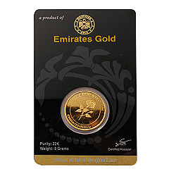EMIRATES GOLD 4 GRAM GOLD COIN