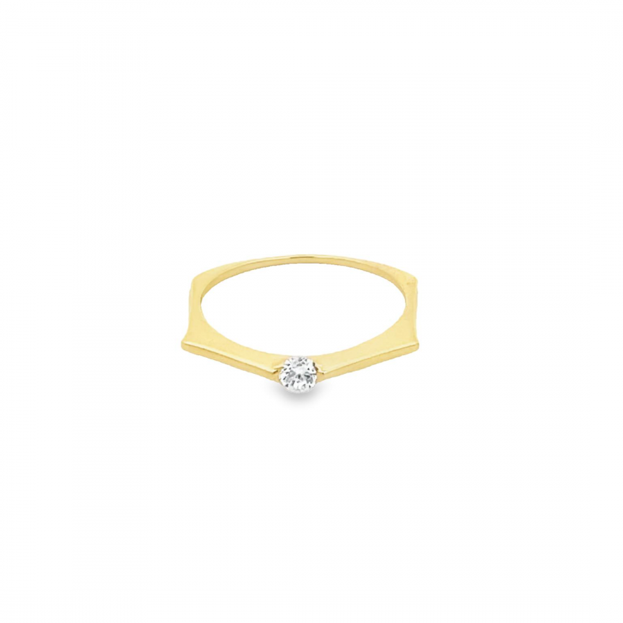  REFINED 18K GOLD RING