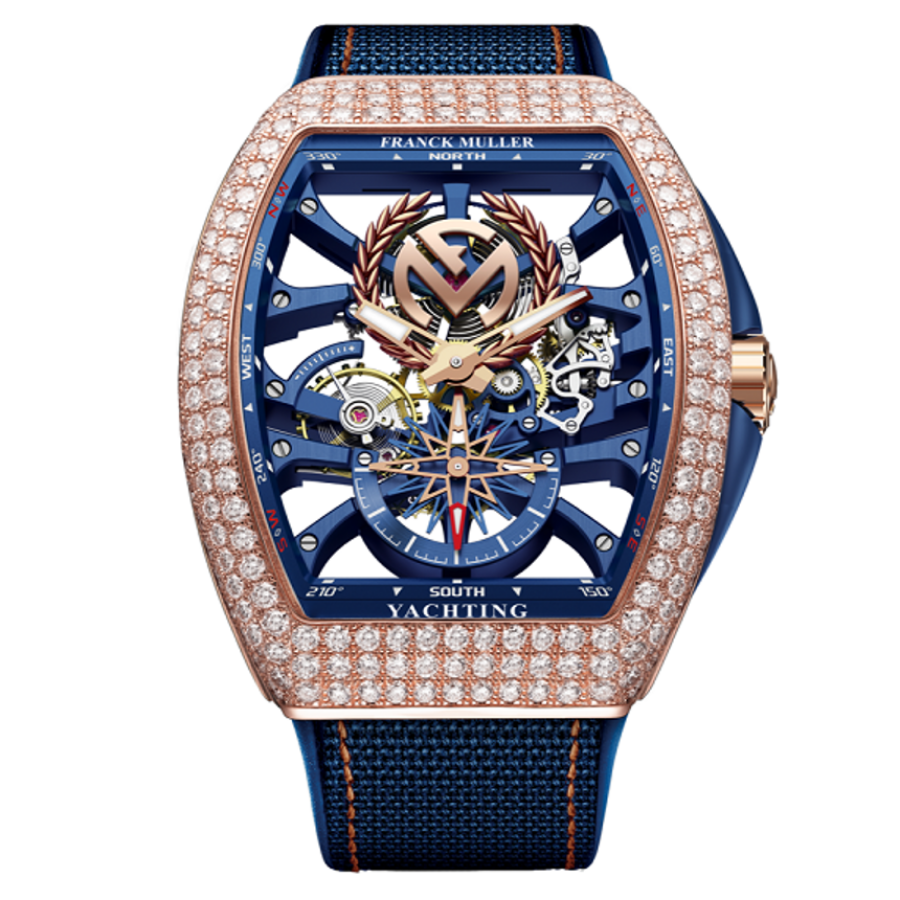 Franck Muller Vanguard Yachting Skeleton V 45 SC DT 