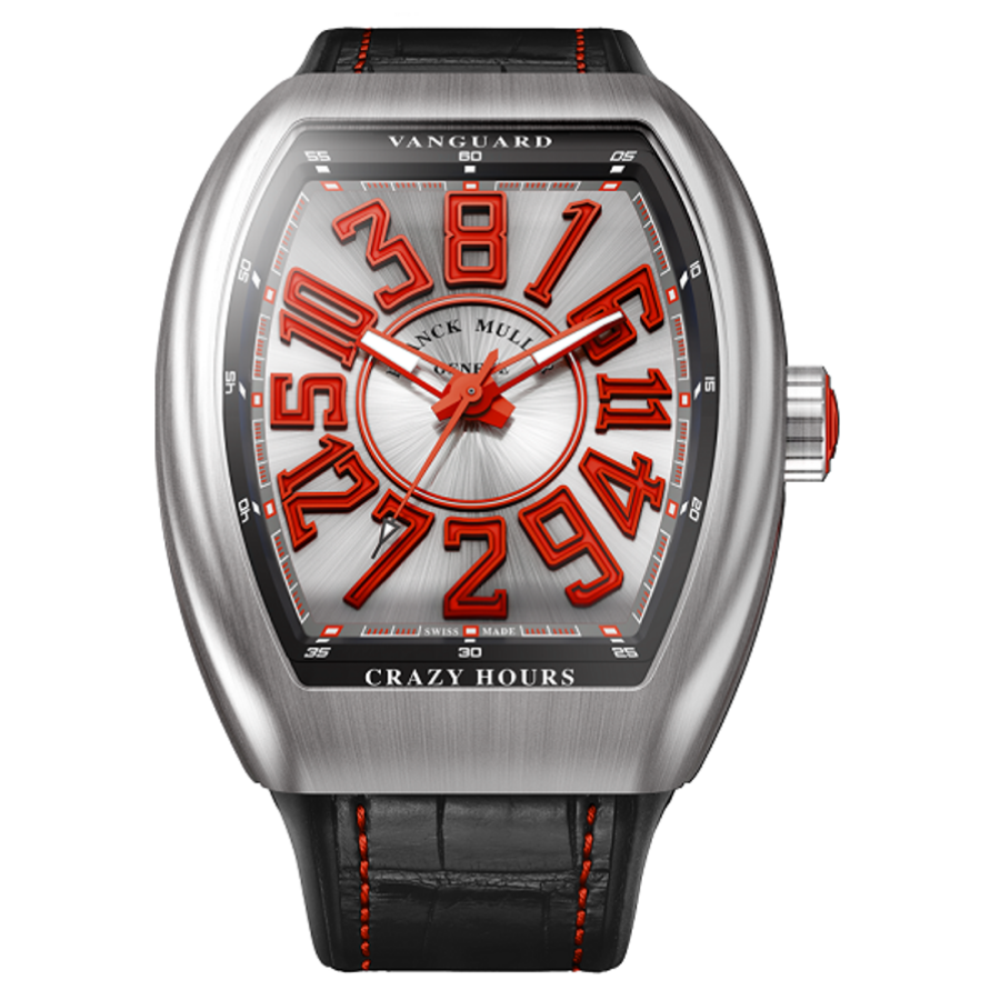 Franck Muller Vanguard Crazy Hours Red