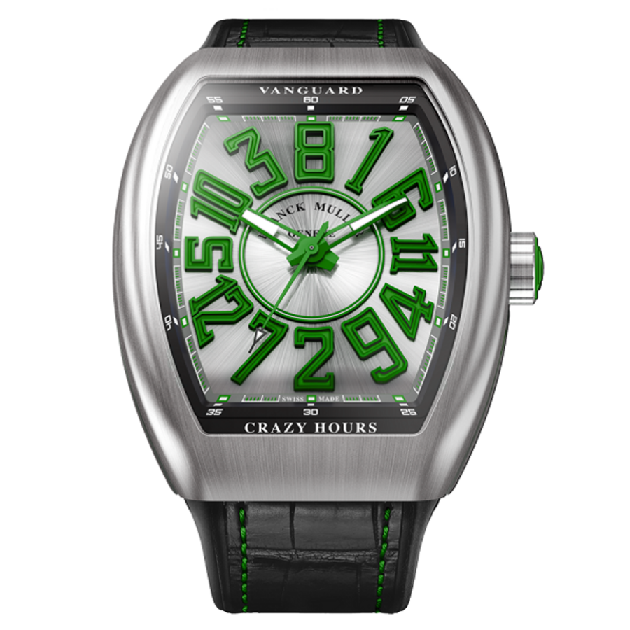 Franck Muller Vanguard Crazy Hours Green