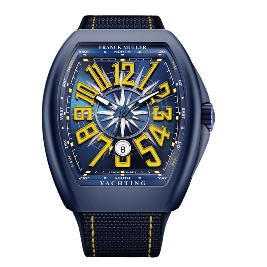 Franck Muller Vanguard Yachting V 45 SC DT YACHTING
Yellow Dial