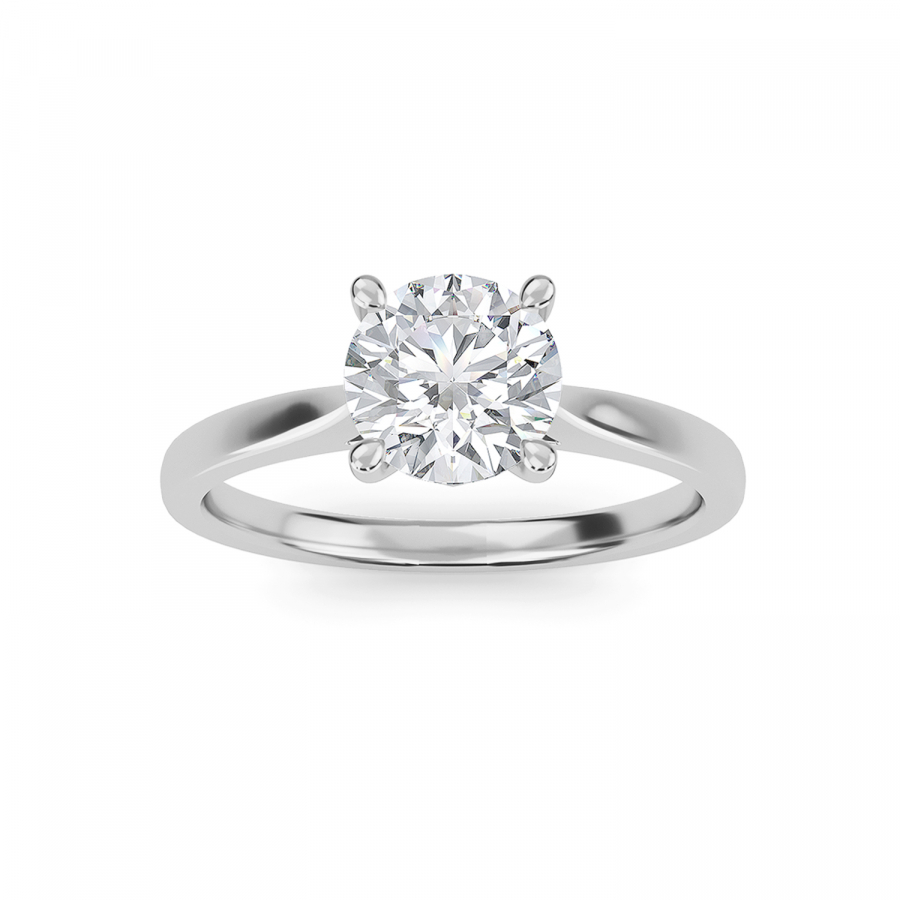 ADARA 4 PRONG 1CT ROUND LAB-GROWN DIAMOND SOLITAIRE RING